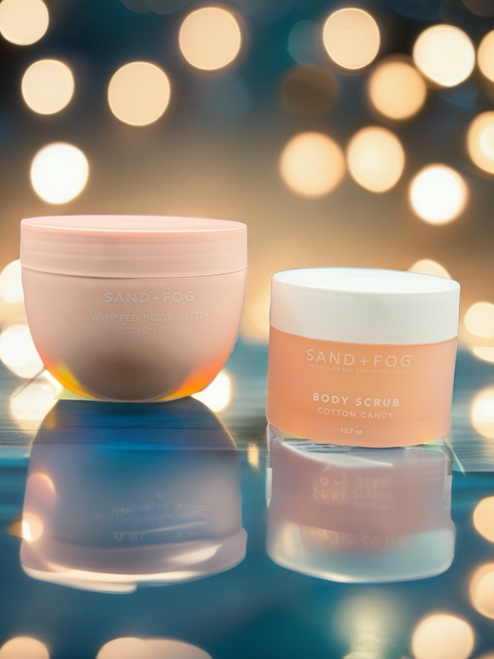 Sand + Fog Cotton Candy Body Scrub & Whipped Body Butter